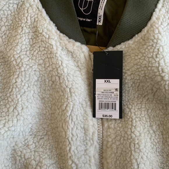 Original Use Sherpa Bomber Jacket unisex 2XL - Picture 5 of 8